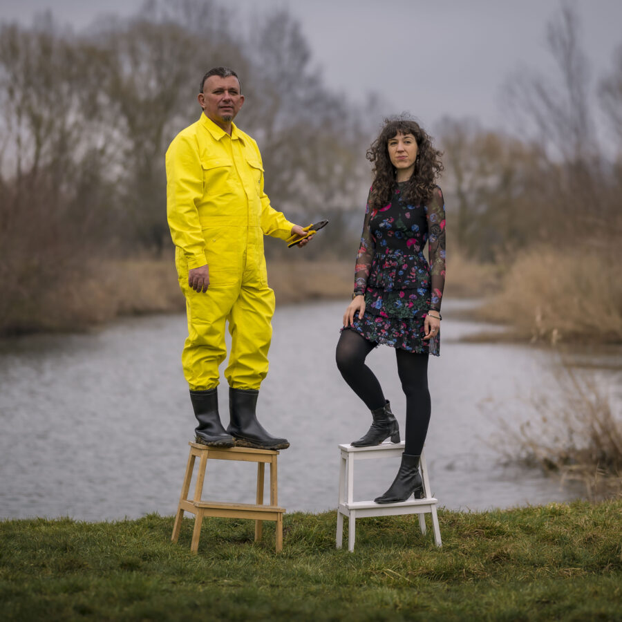 Luca ás Endre kettős portré